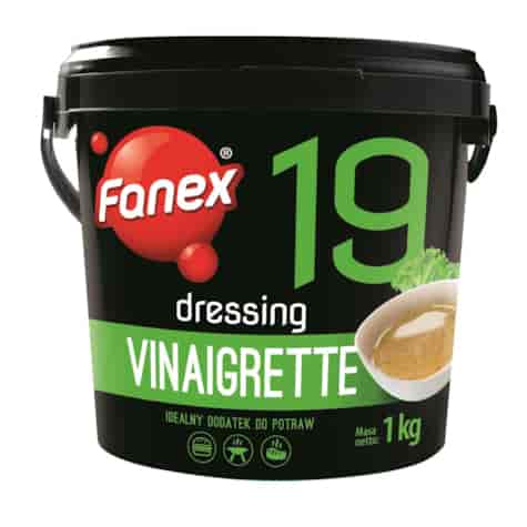 FANEX VINAIGRETTE DRESSING Z MIODEM 1kg wiader