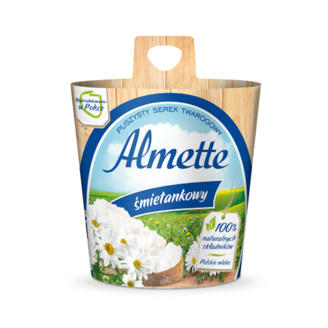 HOCHLAND ALMETTE 150g ŚMIETANKA (24)