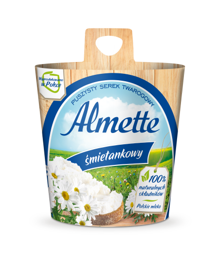 HOCHLAND ALMETTE 150g ŚMIETANKA (24)