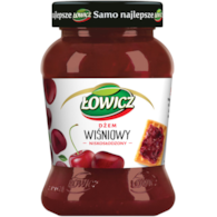 AGROS ŁOWICZ DŻEM 450g WIŚNIA (6)