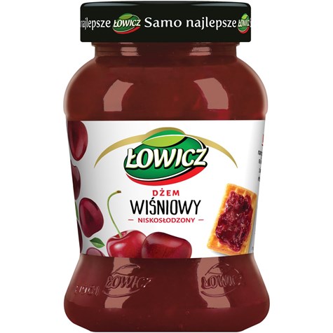 AGROS ŁOWICZ DŻEM 450g WIŚNIA (6)