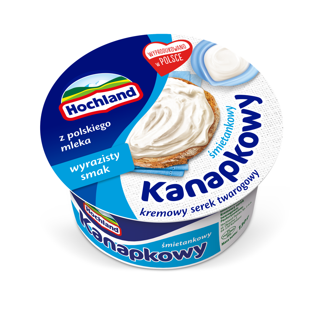 HOCHLAND KANAPKOWY 130g ŚMIETANKA (8)