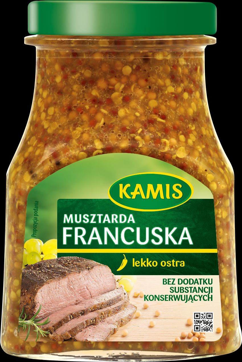 KAMIS MUSZTARDA FRANCUSKA 185g (8)