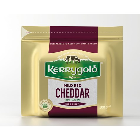 KERRYGOLD CHEDDAR PORCJE RED 200g/12