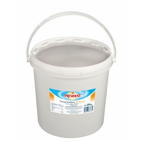 PRESIDENT SER SERNIKOWY 10kg PÓŁTŁUSTY wiadro
