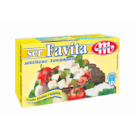 MLEKOVITA FAVITA 270g ŻÓŁTA 12% (6) light