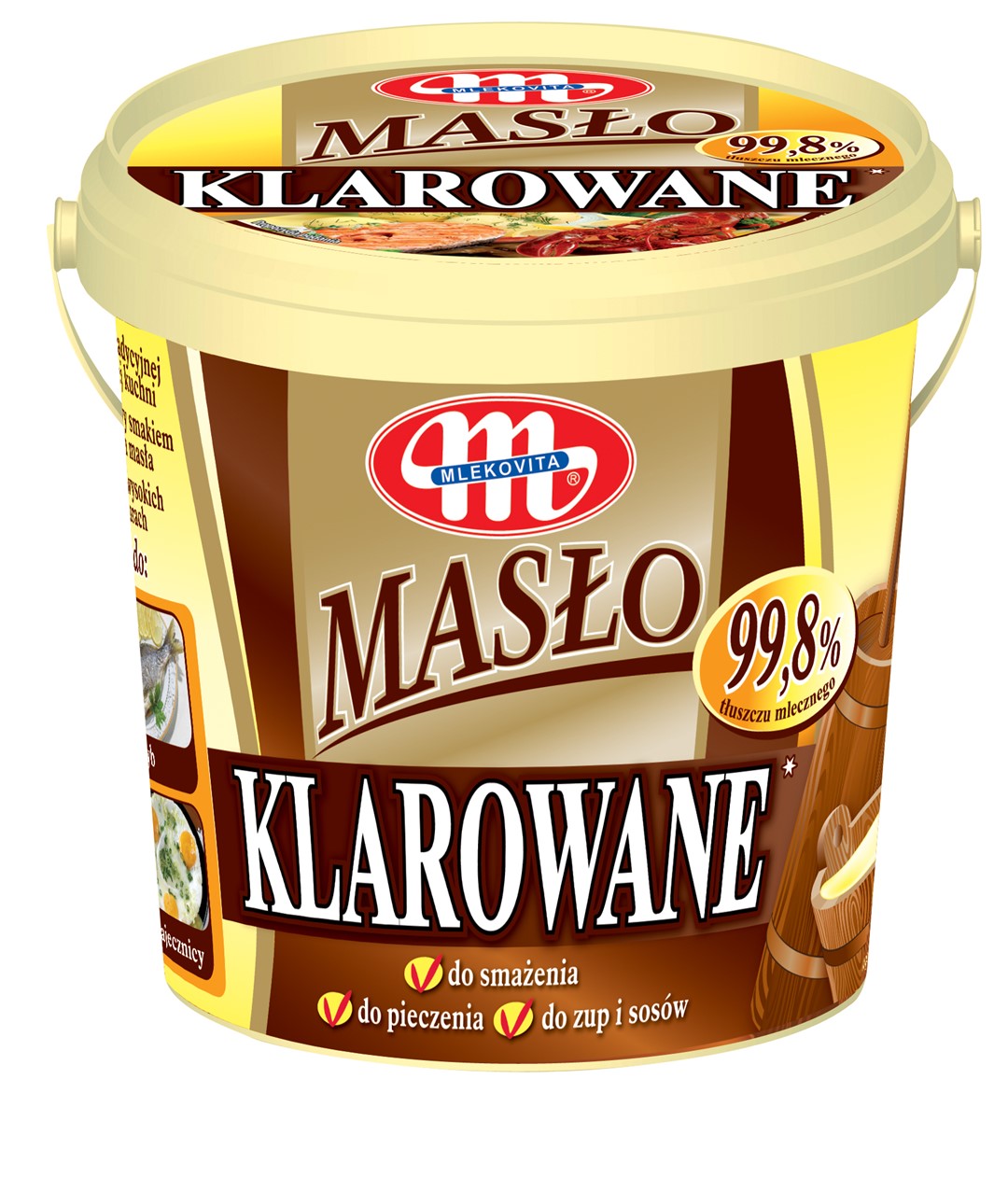 MLEKOVITA MASŁO KLAROWANE 500g/6