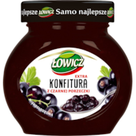 AGROS ŁOWICZ KONFITURA CZARNA PORZECZKA 240g/8