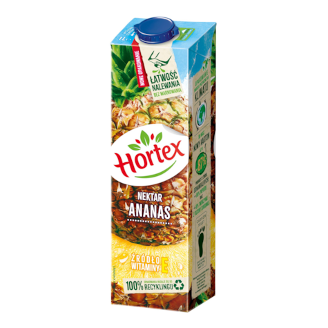 HORTEX NEKTAR 1L ANANAS (6) karton