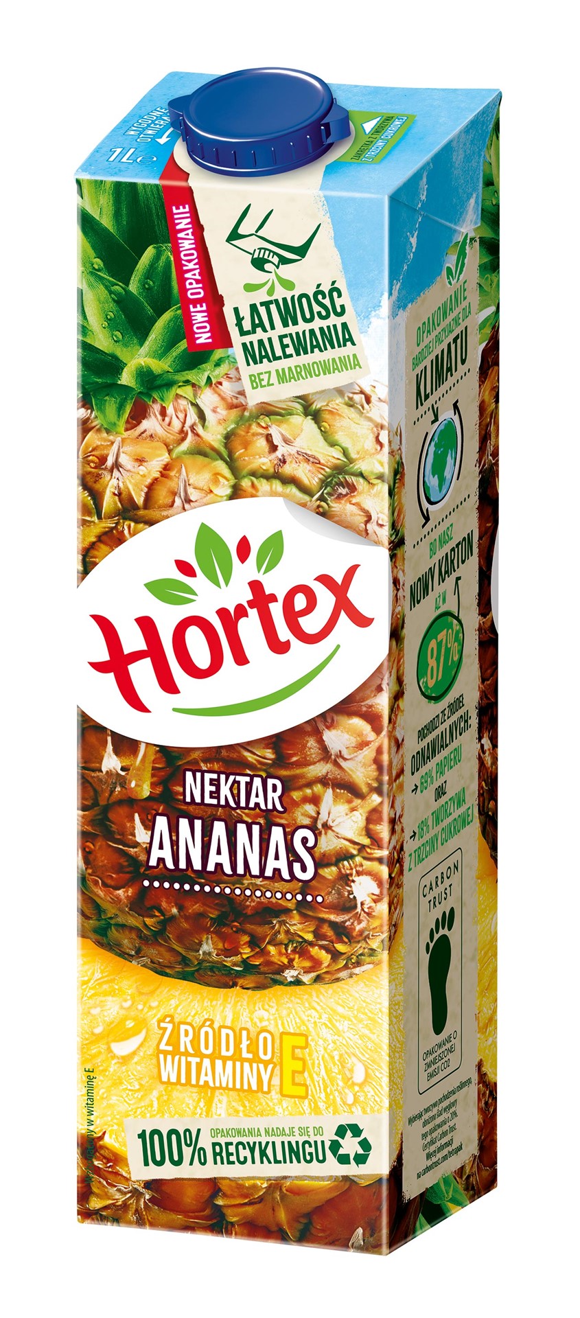 HORTEX NEKTAR 1L ANANAS (6) karton