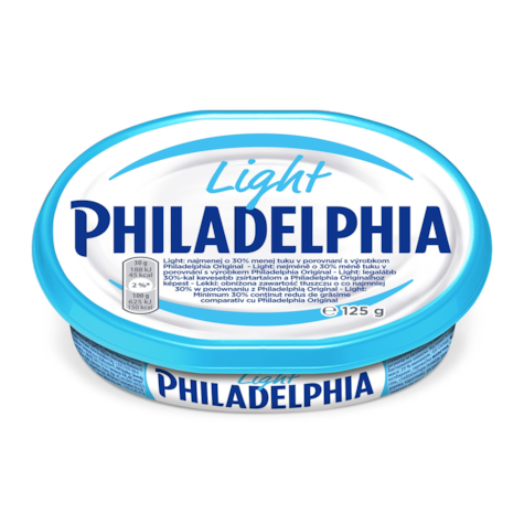 KRAFT PHILADELPHIA 125g/12 LIGHT