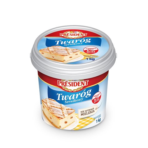 PRESIDENT SER SERNIKOWY 1kg/6 wiaderko