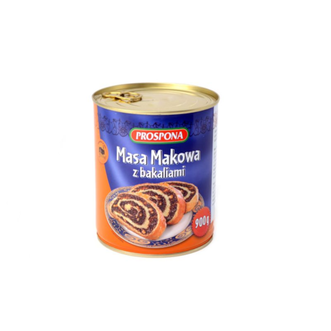 PROSPONA MASA MAKOWA 900g/6 PUSZKA