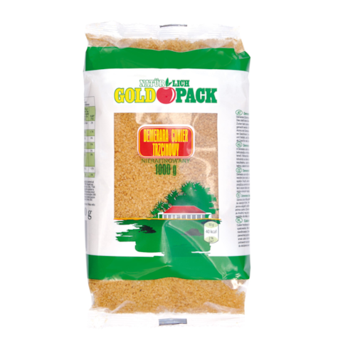 GOLDPACK CUKIER TRZCINOWY BRĄZOWY 1kg/10
