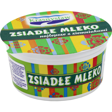 KRASNYSTAW MLEKO ZSIADŁE 400g/6 miska