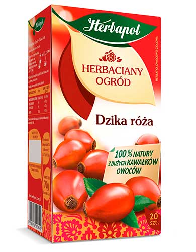 HERBAPOL HERBATA HERB OGR DZIKA RÓŻA 20 tor 70g/10