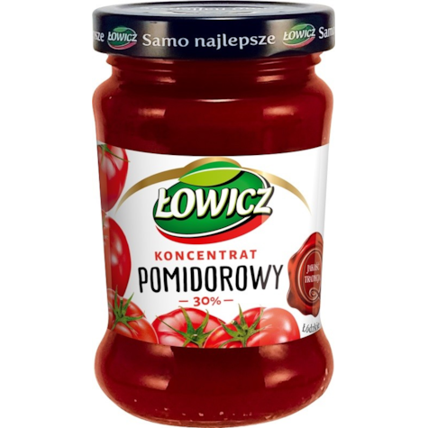 AGROS ŁOWICZ KONCENTRAT POMIDOROWY 190g/12