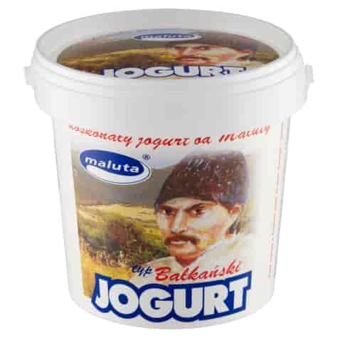 MALUTA JOGURT BAŁKAŃSKI 9% 1L/6 wiaderko