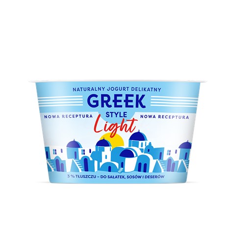 TEMAR JOGURT GREEK STYLE LIGHT 180g/12