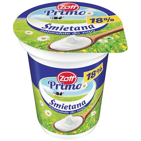 ZOTT ŚMIETANA 330g 18% (12)