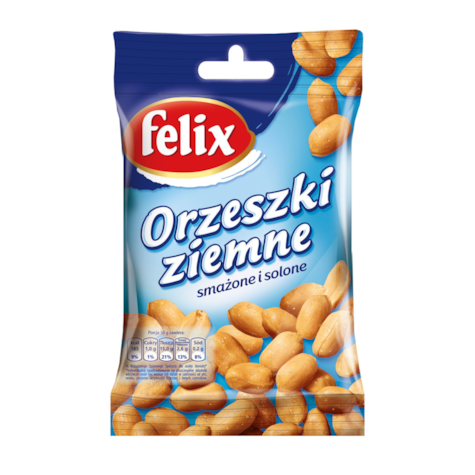 FELIX ORZESZKI ZIEMNE SOLONE 70g/16 torba