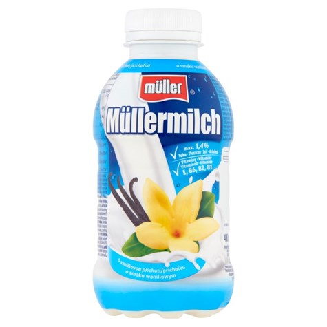 MULLER MILK WANILIA 400ml/12