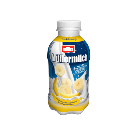 MULLER MILK BANAN 400ml/12