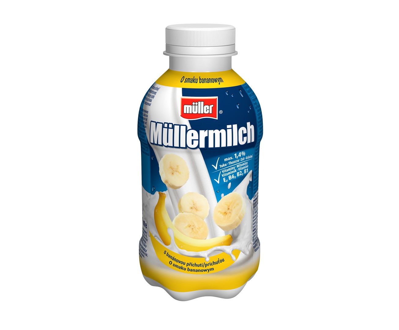 MULLER MILK BANAN 400ml/12