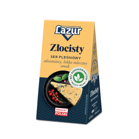 LAZUR SEREK ZŁOCISTY 100g/10 trójkat
