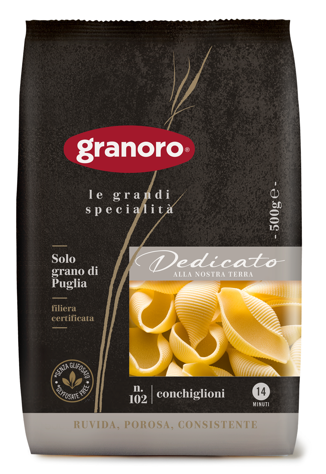 ENGROS MAKARON MUSZLA WIELKA OTWARTA 500g/12