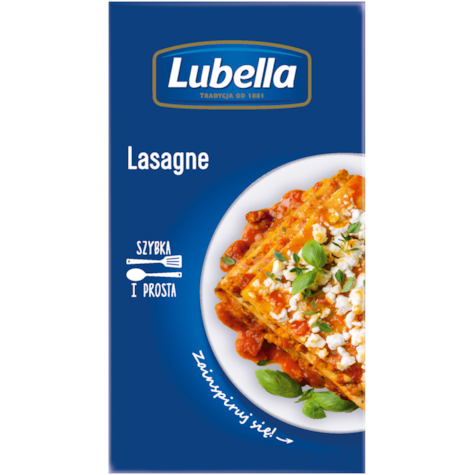 LUBELLA MAKARON 500g/12 LASAGNE