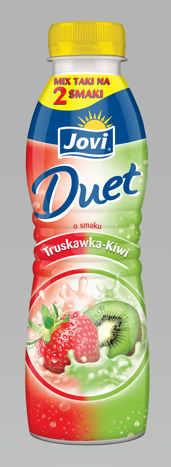 JOVI NAPÓJ JOGURTOWY DUET TRUSKAWKA-KIWI 350g/12