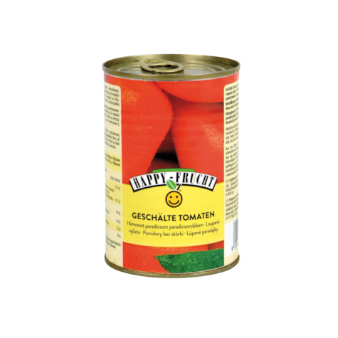 HAPPY FRUCHT POMIDORY CAŁE 400g/240g (12)