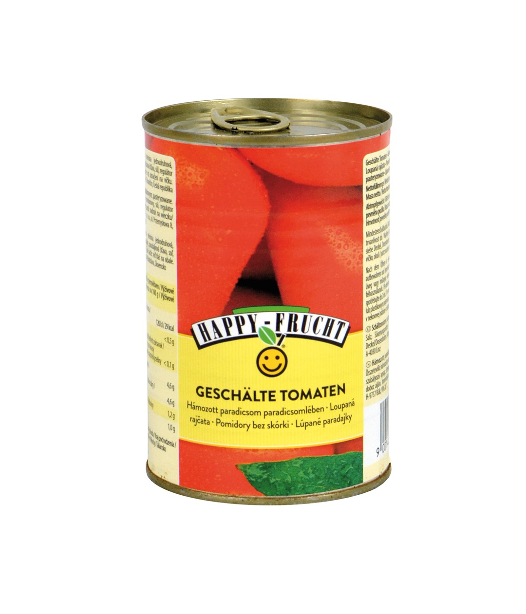 HAPPY FRUCHT POMIDORY CAŁE 400g/240g (12)