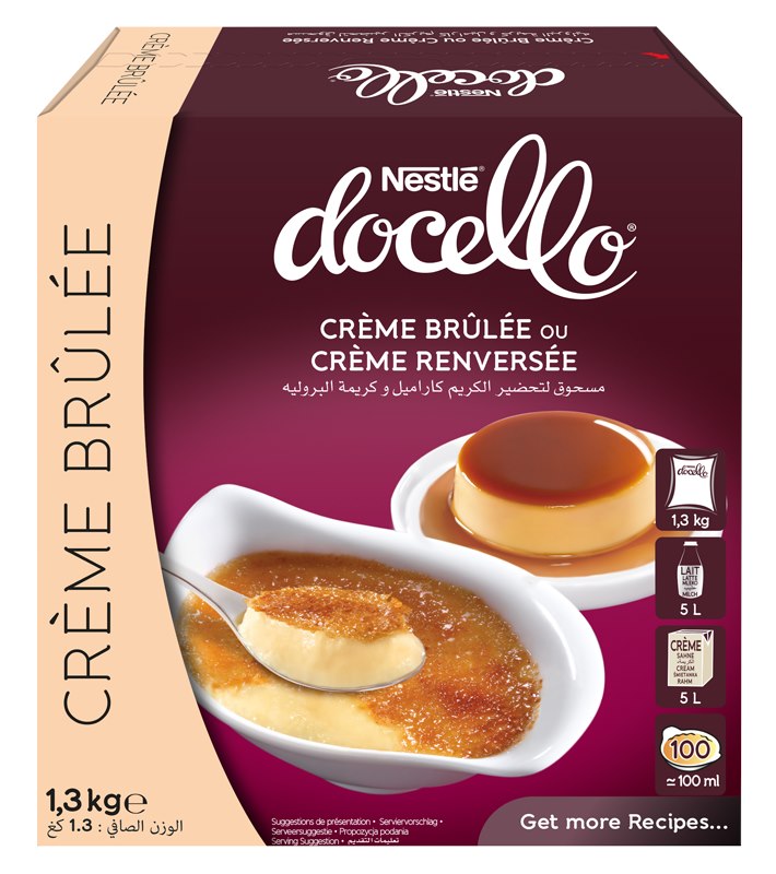 NESTLE DOCELLO CREME BRULEE 1,3kg/6