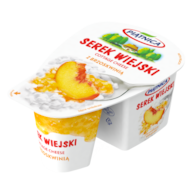 PIĄTNICA SEREK WIEJSKI OW BRZOSKWINIA 150g/9