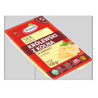 MLEKPOL SER PLASTRY 150g KRÓLEWSKI (12)