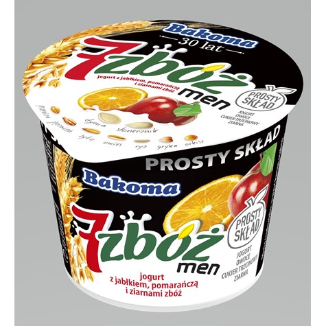 BAKOMA 7 ZBÓŻ MEN JABŁKO-POMAR 300g/12