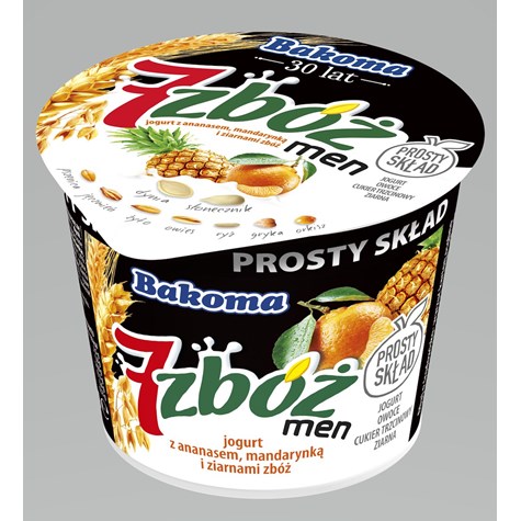BAKOMA 7 ZBÓŻ MEN ANANAS-MANDAR 300g/12