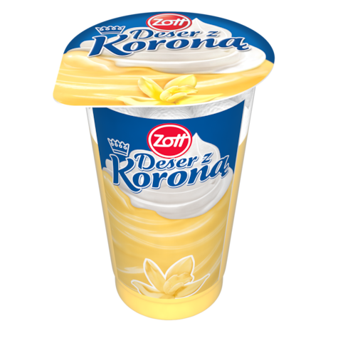 ZOTT DESER Z KORONĄ WANILIA 175g/24