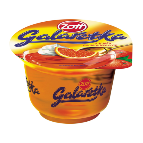 ZOTT GALARETKA POMARAŃCZ 175g/12