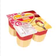 ZOTT SERDUSZKO PUDDING WANILIA Z MALINĄ 4x125g/6