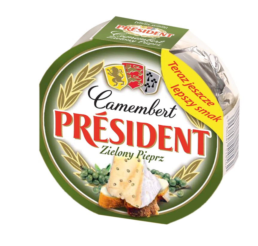 PRESIDENT CAMEMBERT 120g ZIELONY PIEPRZ (16)