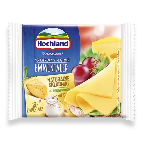 HOCHLAND PLASTRY TOPIONE EMMENTALER 130g/10