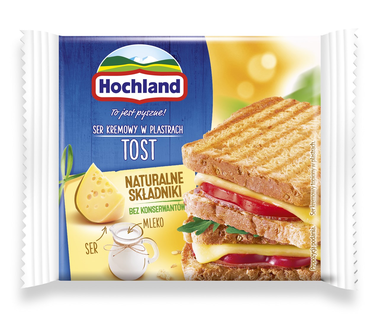 HOCHLAND PLASTRY TOPIONE TOST 130g/10