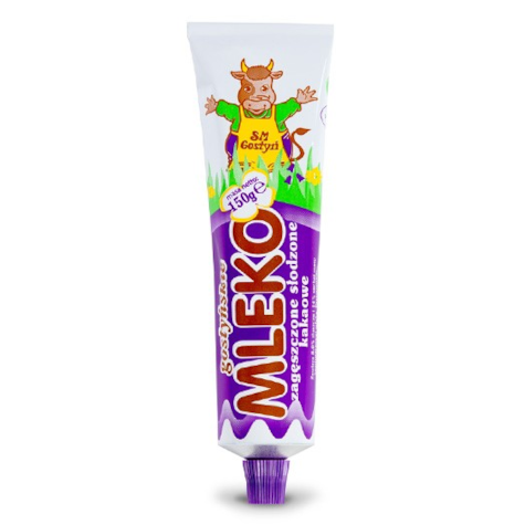 GOSTYŃ MLEKO TUBA KAKAO 150g/20 fioletowe