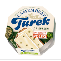 TUREK CAMEMBERT 120g Z ZIELONYM PIEPRZEM  (10)