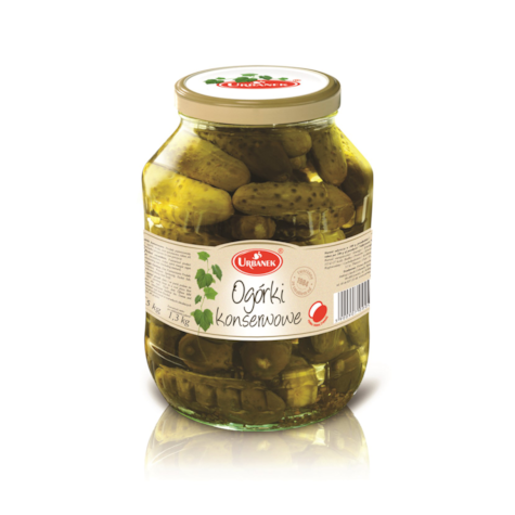 URBANEK OGÓRKI KONSERWOWE 2550g/1300g (2)