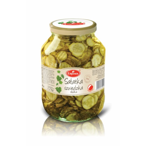 URBANEK SAŁATKA SZWEDZKA 2500g/1200g/2