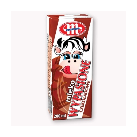 MLEKOVITA MLEKO UHT SMAK CZEKOLADA 200ml/30